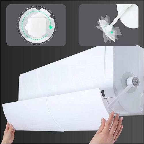 Adjustable, windproof and anti-radiation home air conditioner cover