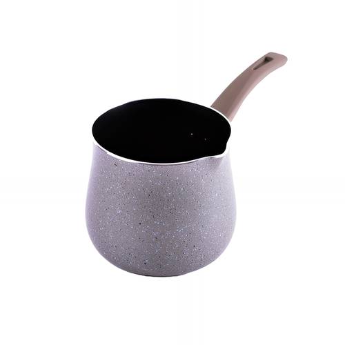 Lambart Marble Coffee Pot with Handle - Grey/Black - Multiple Sizes