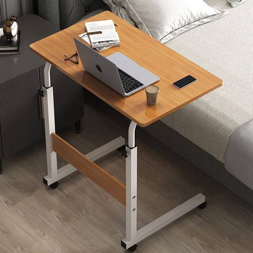 Portable Adjustable Movable Height Adjustable Multifunctional Writing Study Side Computer Table - 60x40x70~90cm - Multicolor