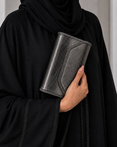 حقيبة نسائية حجم صغير باللون الرمادي موديل CHT12005