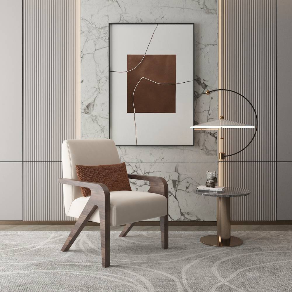 كرسي زان بوكليه مقاس 72x75x93 سم