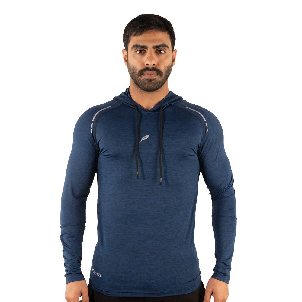 هودي رياضي كحلي T-203