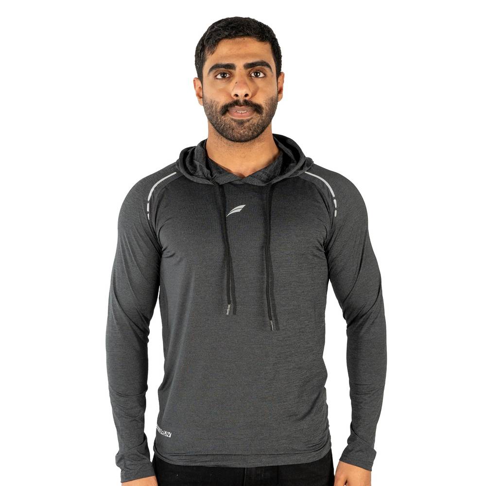 هودي رياضي اسود T-203