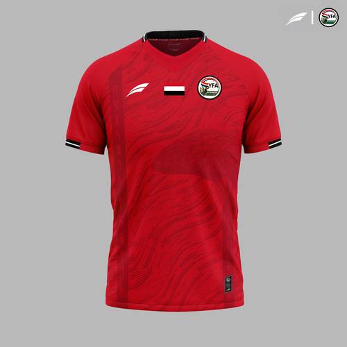تيشيرت منتخب اليمن 24\25 احمر