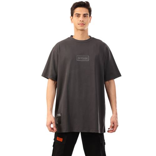 تيشيرت كاجوال اوفسايد T-03 اسود 24