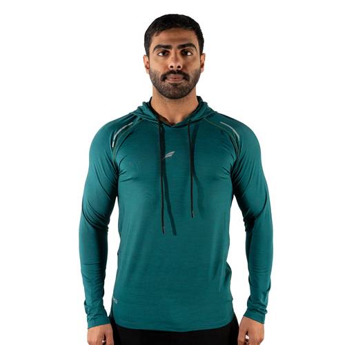 هودي رياضي اخضر T-203