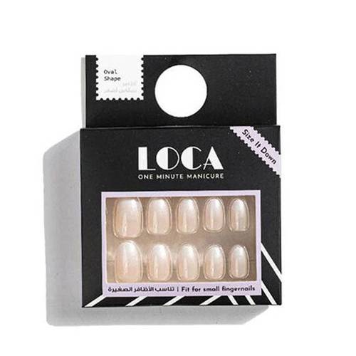 Loca Small Press-On Nails N5 Ombre Oval - No.5