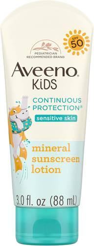 Aveeno Continuous Protection Kids Lotion SPF50 - 88ml