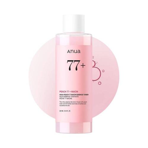 Anua Niacin+ 77 Peach Niacinamide Toner - 250ml