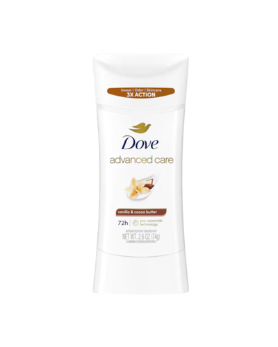 Dove Advanced Care Antiperspirant Vanilla & Cocoa Butter - 74g