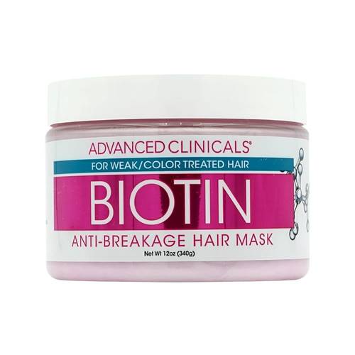 Advanced Clinicals Biotin Strengthening Hair Mask - 340ml