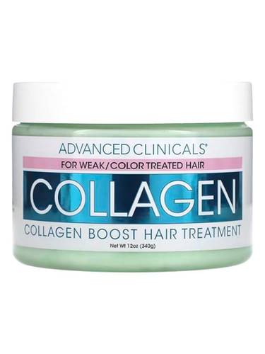 Advanced Clinicals Collagen Hair Treatment Mask - 355ml