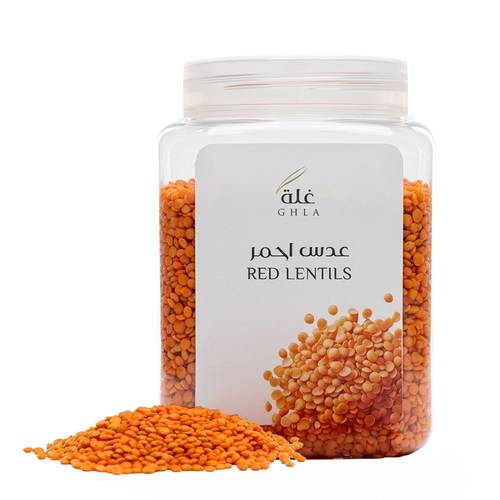 عدس أحمر كندي فاخر  طبيعي ونظيف 100٪