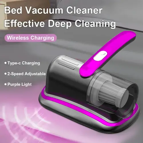 مكنسة محمولة لاسلكية بخاصية UV-C وخاصية الموجات فوق الصوتية 12KPa