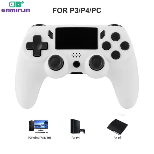 وحدة تحكم لاسلكية 6 محاور جيروسكوب PS4/PS3/PC