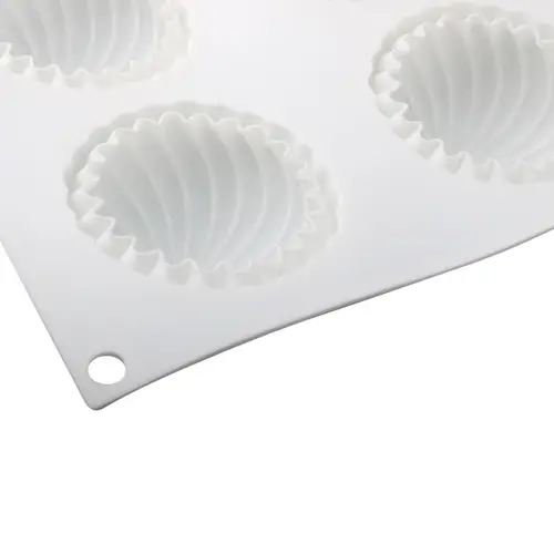 6-Cell Chinese Traditional Flour Food Vortex Texture Steamed Stuffed Bun Shape Mousse Dessert Mould Silicone Cake Mold Soap Mold