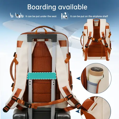 Backpack Unisex New Simple Business Computer Backpack Outdoor Large Capacity Travel Bag Student School Bag Boys