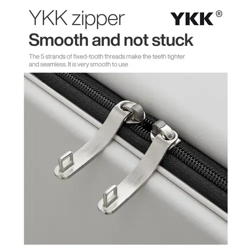 Mixi New Design Wide Handle Suitcase Aluminum Frame Men Carry-On Luggage Women Travel Trolley Case 20 Inch Cabin PC