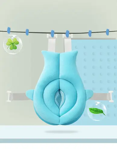 وسادة استحمام أطفال قابلة للطي شكل قرش 80 سم