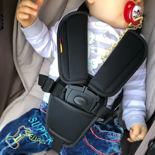 طقم أغطية حماية حزام أمان عربة الأطفال