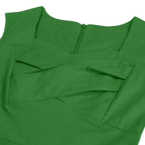 فستان سهرة كلاسيكي واسع بدون أكمام مقاسات S-3XL