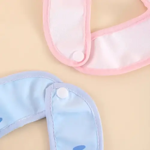 طقم مرايل أطفال مقاومة للماء برسومات كرتونية 5 قطع