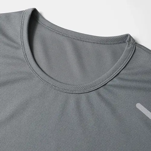1/4 Pcs Men's Summer Fashion Printing Quick-drying Short-sleeved Youth Leisure Sports Fitness Breathable Top Middle-aged Loose T