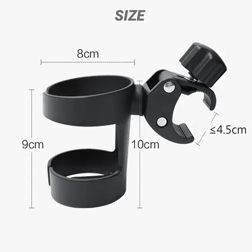 Baby Stroller Cup Holder Children Bicycle Bottle Rack Infant Feeding Bottle Beverage Cup Universal Holder Stroller Accessories