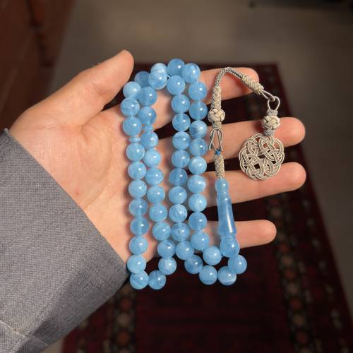 مسباح بكلايت بلجيكي طربزونة شبيهة الفضة
