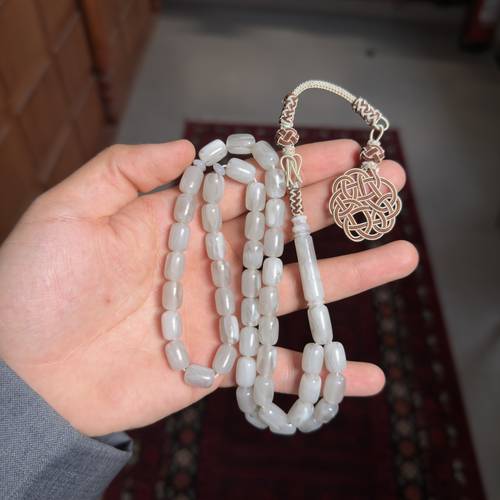 مسباح بكلايت بلجيكي طربزونة شبيهة الفضة
