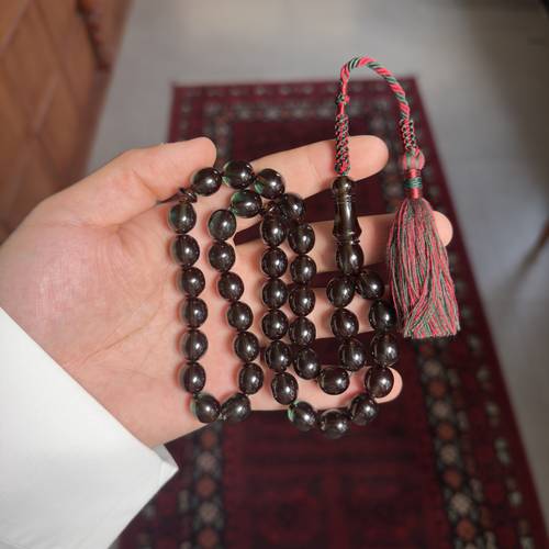 مسباح زعفراني بكركوشة قطن تفصال اجام نجد