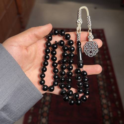 مسباح بكلايت بلجيكي طربزونة شبيهة الفضة