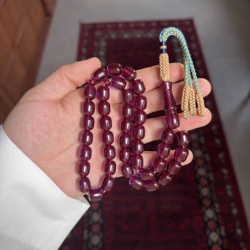 مسباح زعفراني حربا بكركوشة أنيقة تفصال اجام نجد