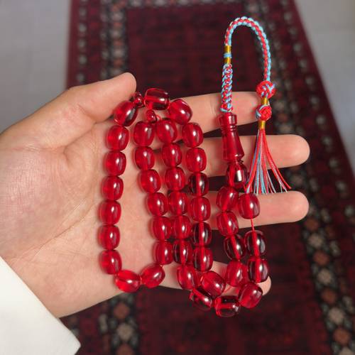 مسباح زعفراني بكركوشة فاخرة تفصال اجام نجد