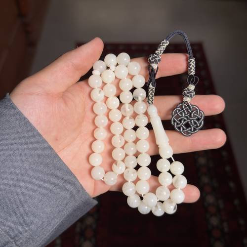 مسباح بكلايت بلجيكي طربزونة شبيهة الفضة