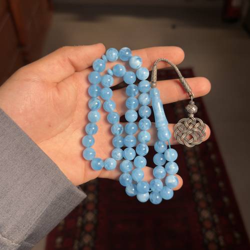 مسباح بكلايت بلجيكي طربزونة الفضة