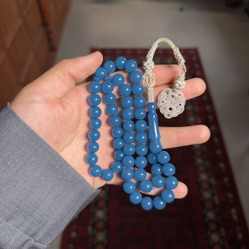 مسباح بكلايت بلجيكي طربزونة شبيهة الفضة