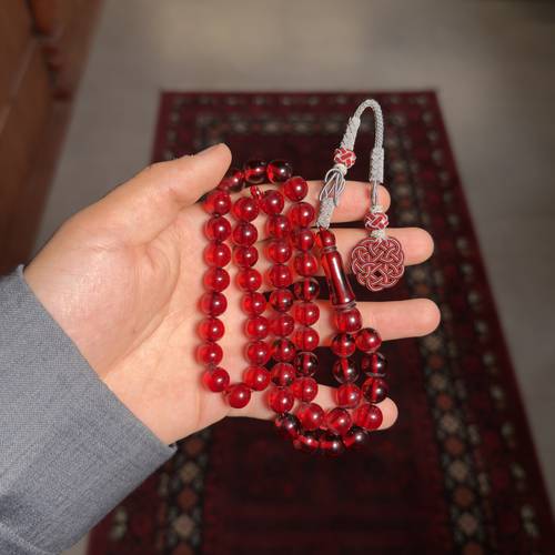 مسباح بكلايت بلجيكي طربزونة شبيهة الفضة