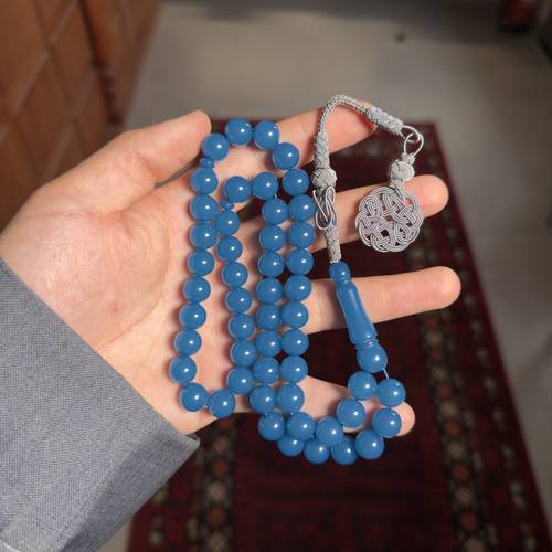 مسباح بكلايت بلجيكي طربزونة شبيهة الفضة
