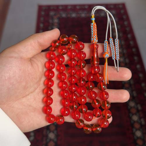 مسباح زعفراني بكركوشة فاخرة تفصال اجام نجد