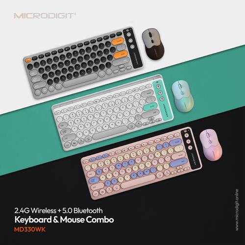 Wireless Keyboard and Mouse Combo | MD330WK