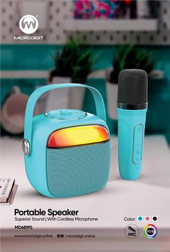Portable Karaoke Speaker | MD681PS