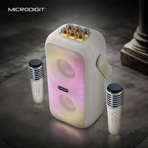 Dual Mic Portable Karaoke Speaker | MD678PS