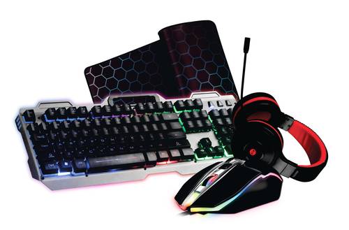 4 in 1 Gaming Keyboard Set | MD3030CB