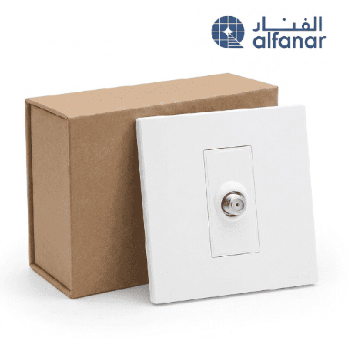كرتون 10 حبة فيش دش ماسه أبيض - الفنار