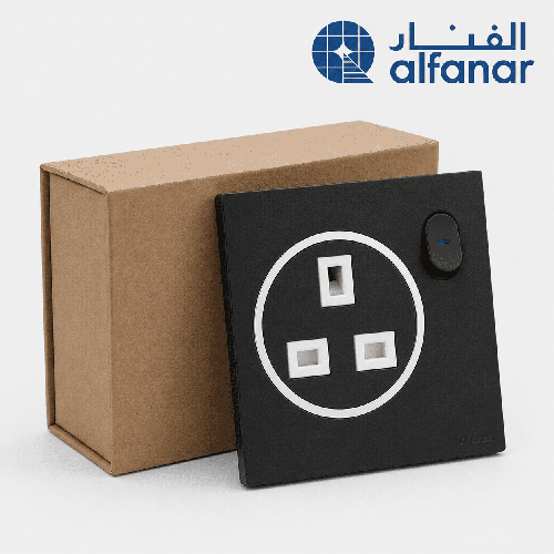 كرتون 10 حبة فيش ثلاثي بمفتاح اسود غرناطة الفنار