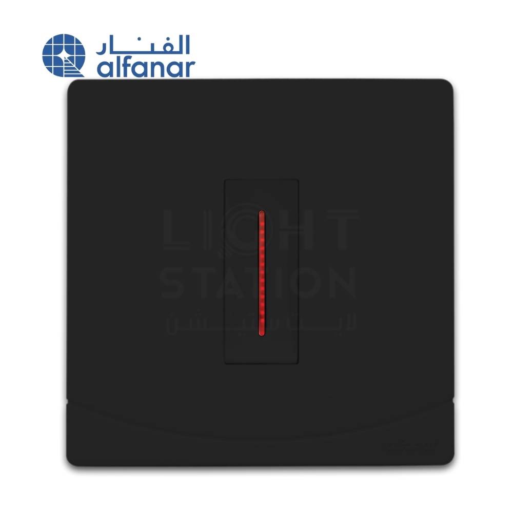 مفتاح سخان سدرا أسود - الفنار