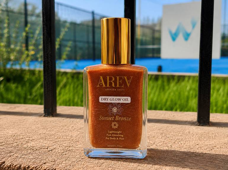 AREV Dry Glow Oil – Sunset Bronze