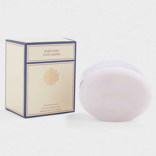 بودرة الجسم المعطرة وايت لينن من استي لودر-100جرام