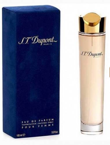 عطر اس تي ديبونت الازرق المخمل او دو بارفيوم النسائي 100مل